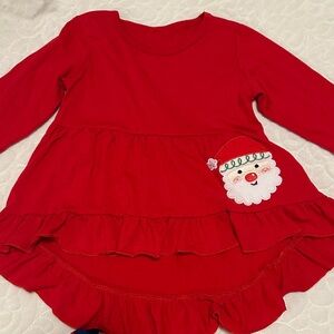 Red Santa Kids Matching Set